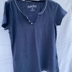 Lucky Brand navy blue tshirt